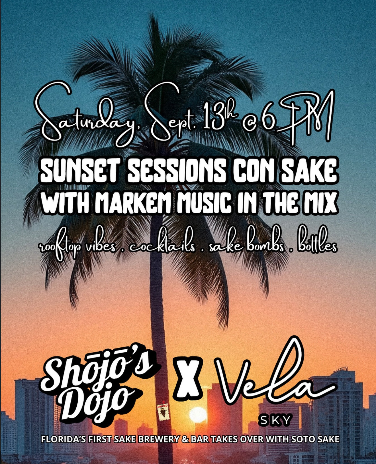 Sunset Sessions con Sake