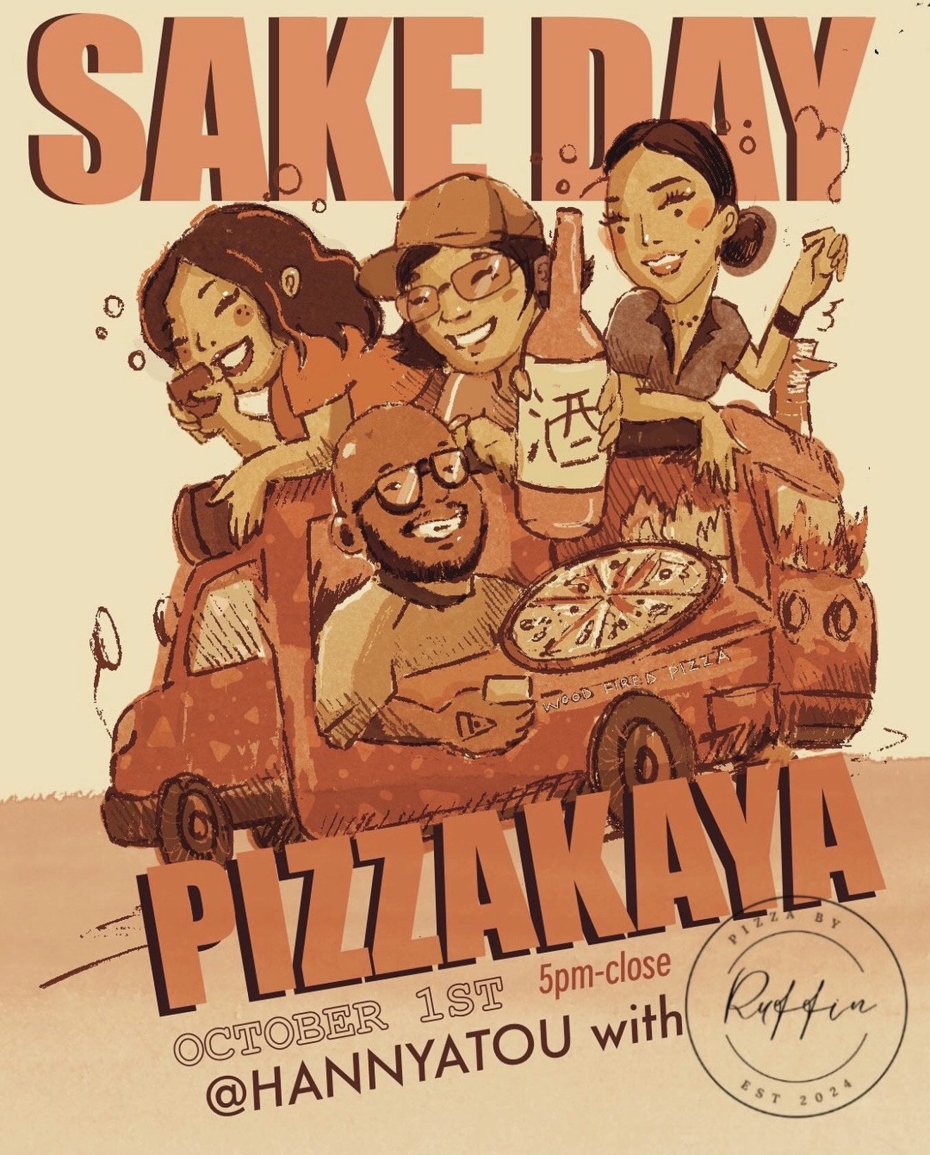 Sake Day: Pizzakaya