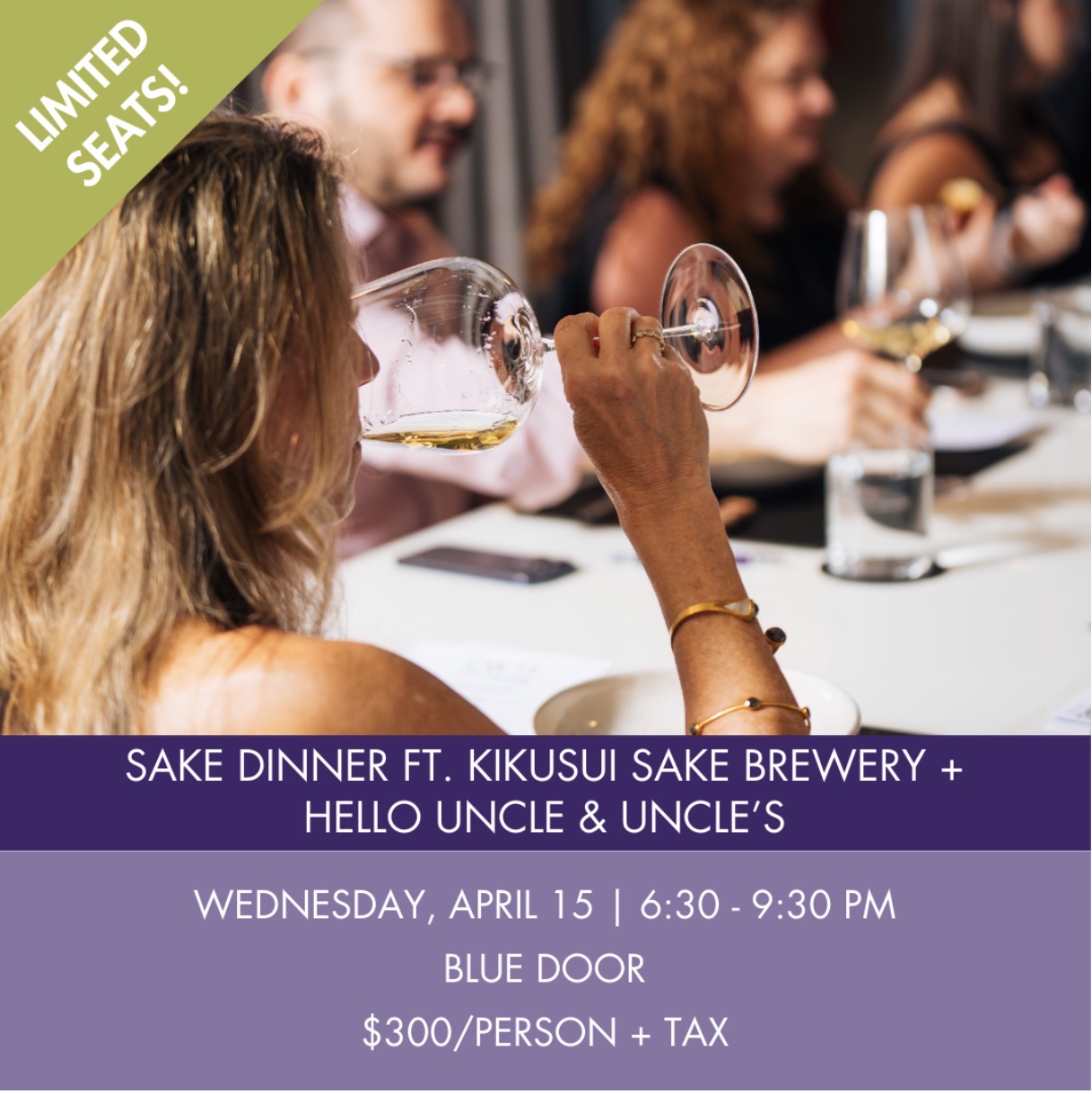 Sake + Hello Uncle at Blue Door