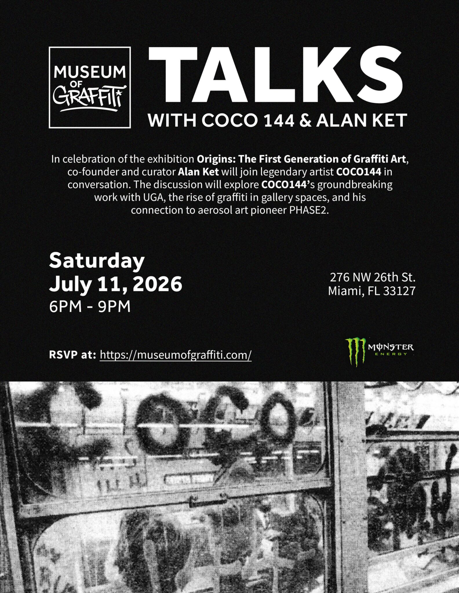 Museum of Graffiti Talks: COCO 144 & Alan Ket