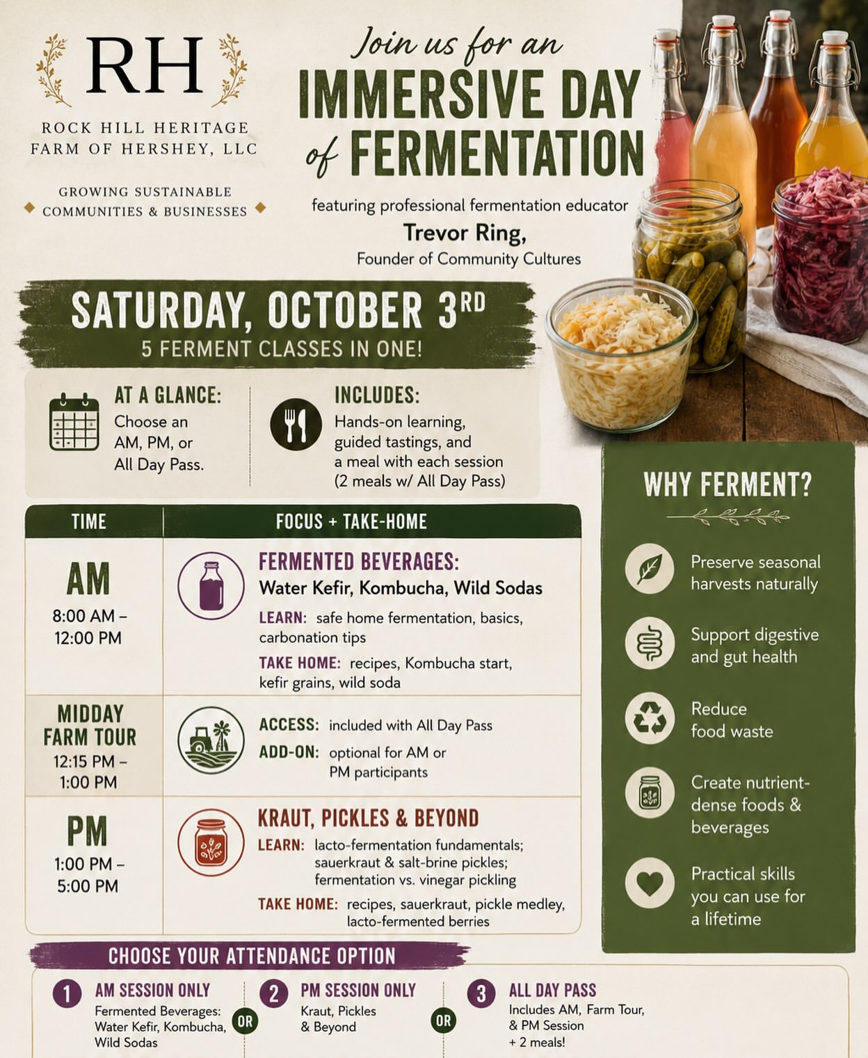 Immersive Day of Fermentation
