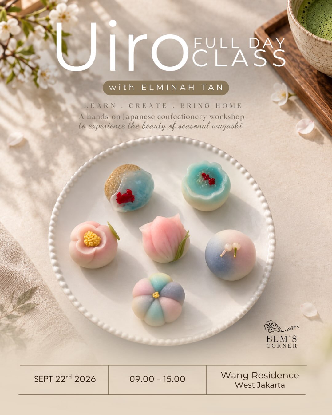 Uiro Full Day Class with Elminah Tan